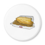 Chippy Chips Refrigerator Magnet