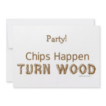 Chips Happen Turn Wood Funny Woodturning