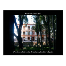 Chirivel Town Hall postcard - Almeria, Spain