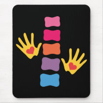 Chiro Hands & Spine Mousepad