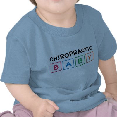 Chiropractic Baby Blocks T-Shirt by chiropracticbydesign