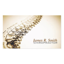 Chiropractic Clinic Business Card / Health