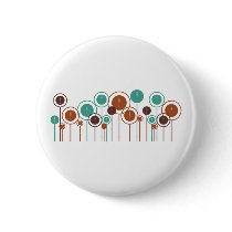 Chiropractic Daisies Pinback Button