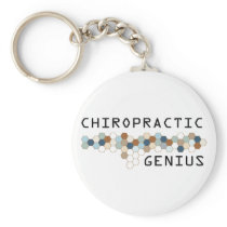 Chiropractic Genius Key Chains