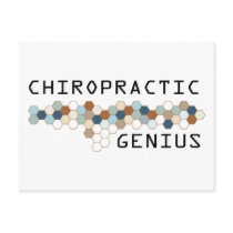 Chiropractic Genius Post Card