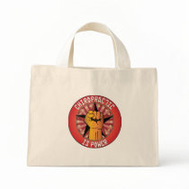 Chiropractic Is Power Canvas Bags