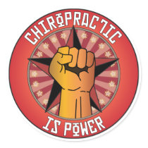 Chiropractic Is Power Sticker