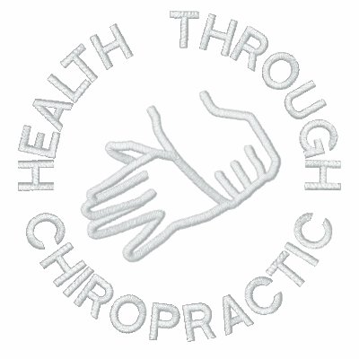 Chiropractic Logo Embroidered Polo by chiropracticbydesign