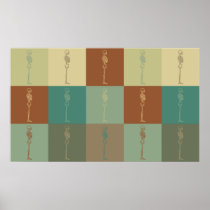 Chiropractic Pop Art Poster