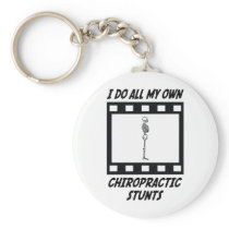 Chiropractic Stunts Keychains