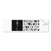 Chiropractic Survive Bumper Sticker