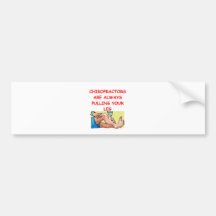 chiropractors bumper stickers