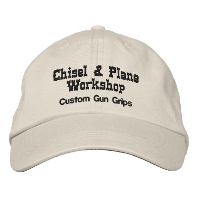 Chisel and Plane Workshop Embroidered Baseball Cap by ChiselandPlane