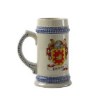 Chisholm Coat of Arms Stein - Family Crest Coffee Mug