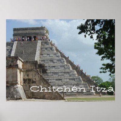 Chitchén Itzá Print by benwutkee