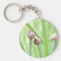 Chive Flower Buds Key Chains