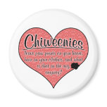 Chiweenie Paw Prints Dog Humour Magnets