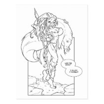 Chloe Cavegirl postcards