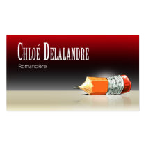 Chloé Novelist Editor 5 Stylish business cards