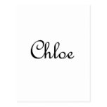 Chloe Postcard