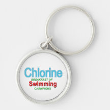 Chlorine Breakfast of Swimmers Key Chains