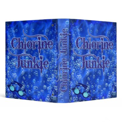 Chlorine Junkie Binders by LynnearZesigns