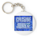 chlorine junkies key chain