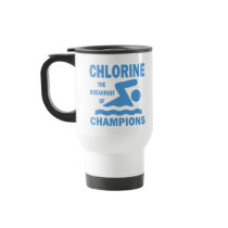 Chlorine The Breakfast of Champions Mugs