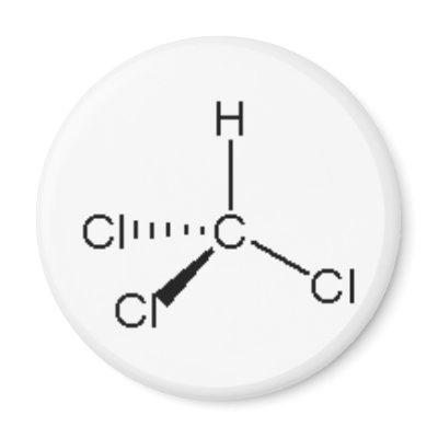 Chloroform Refrigerator Magnet by TheCommitteeTo