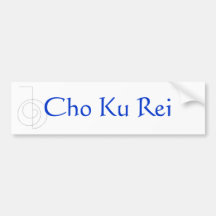 Cho Ku Rei Bumper Sticker