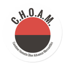 CHOAM ROUND STICKER