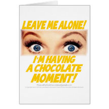 Choc 0001: Leave Me Alone Cards