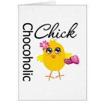 Chocoholic Chick Cards