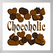 Chocoholic Print