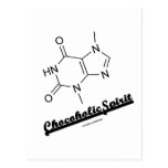 Chocoholic Spirit (Theobromine Molecule) Postcards