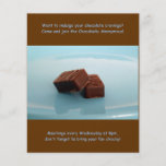 Chocoholics Anonymous meetings Flyer Design