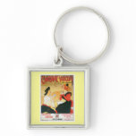 Chocolat Vincent Vintage Food Ad Art Key Chains
