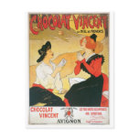 Chocolat Vincent Vintage Food Ad Art Post Cards