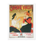 Chocolat Vincent Vintage Food Ad Art Postcards