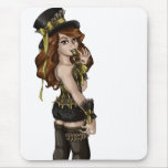 Chocolate and Gold Mouse Mats