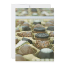 Chocolate assortments invitation