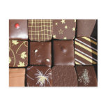 Chocolate assortments postcards