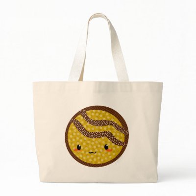 chocolate biscuit tote bag by anacletocold