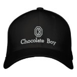 Chocolate Boy Hat embroidered hats