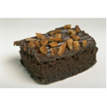 Chocolate brownie cake for food lovers cut outs