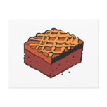 chocolate brownie postcards