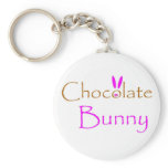 Chocolate Bunny Keychain