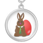 Chocolate Bunny Pendants