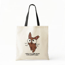 Chocolate Bunny Shrink Tote Bag