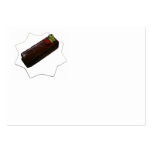 Chocolate cake business card template
